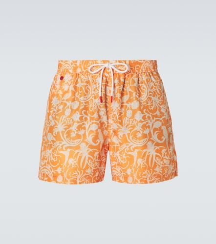 Kiton Printed swim trunks - Kiton - Modalova