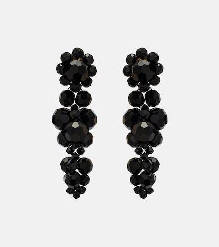 Crystal-embellished drop earrings - Simone Rocha - Modalova