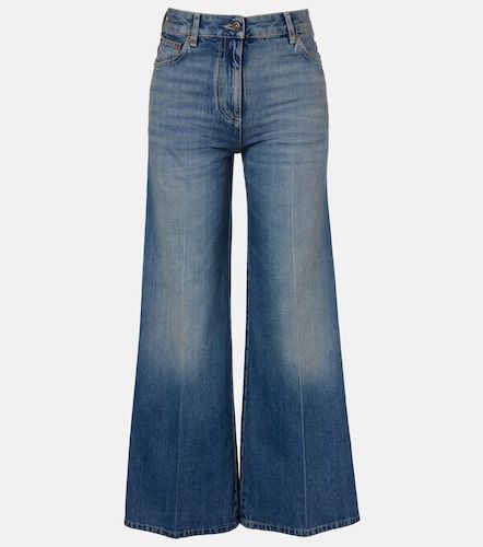 Valentino Jeans anchos con VGold - Valentino - Modalova