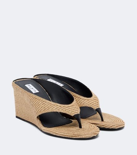 Alaia Cube wedge sandals - Alaia - Modalova