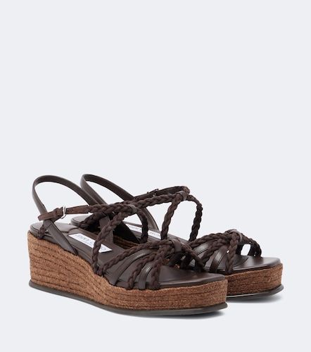 Espadrille-Sandalen Nyra mit Veloursleder - Jimmy Choo - Modalova