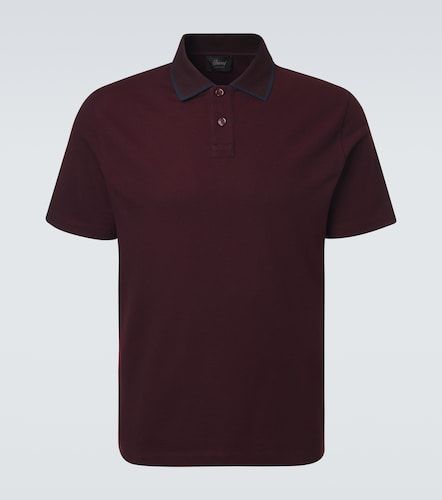 Brioni Polo de piqué de algodón - Brioni - Modalova