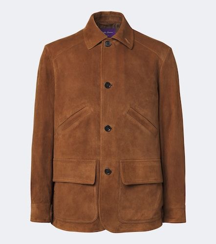 Suede jacket - Ralph Lauren Purple Label - Modalova