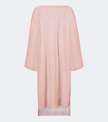 Alaïa Caftano in maglia di lino e seta - Alaia - Modalova