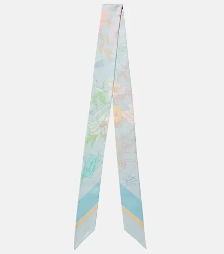 Gucci Gucci Flora silk twill scarf - Gucci - Modalova