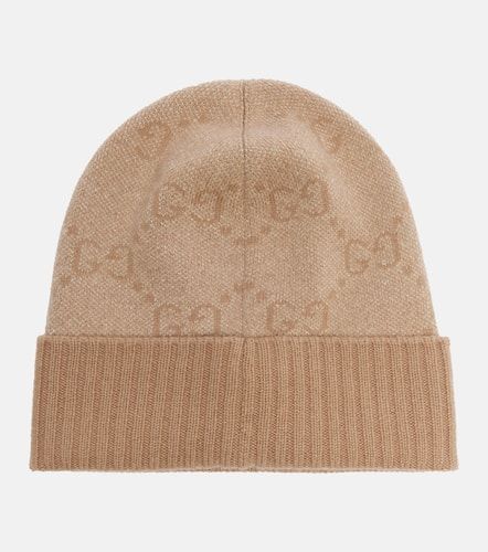 GG cashmere-blend lamÃ© beanie - Gucci - Modalova