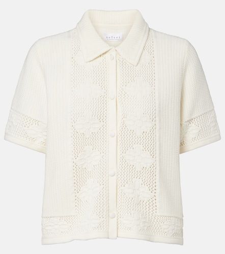 Top Rosemond in cotone e cashmere - Velvet - Modalova