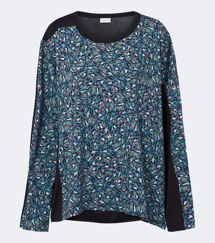 Top de jersey de algodón estampado - Dries Van Noten - Modalova