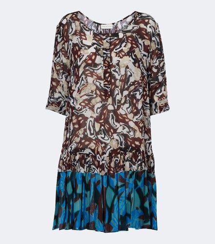 Vestido corto estampado - Dries Van Noten - Modalova
