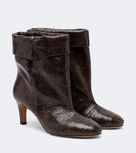 Botines Eldra de piel grabada - Isabel Marant - Modalova