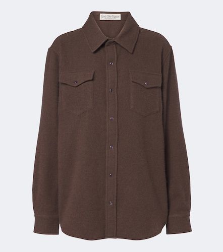 Camicia in cashmere con ametiste - God's True Cashmere - Modalova