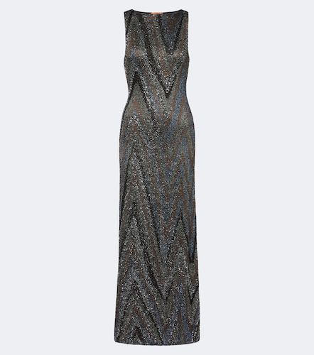 Maxikleid aus Häkelstrick mit Pailletten - Missoni - Modalova
