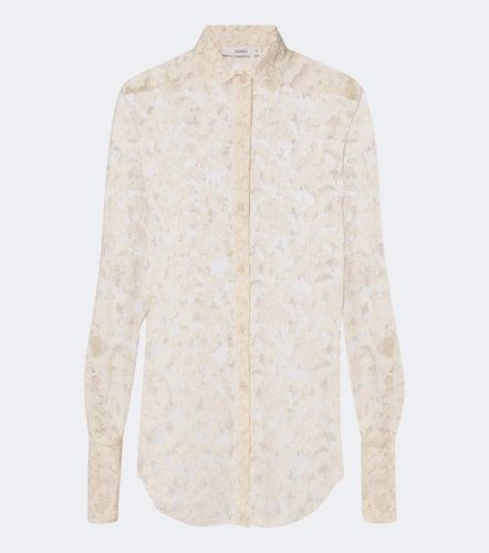 Fendi Sheer lace shirt - Fendi - Modalova