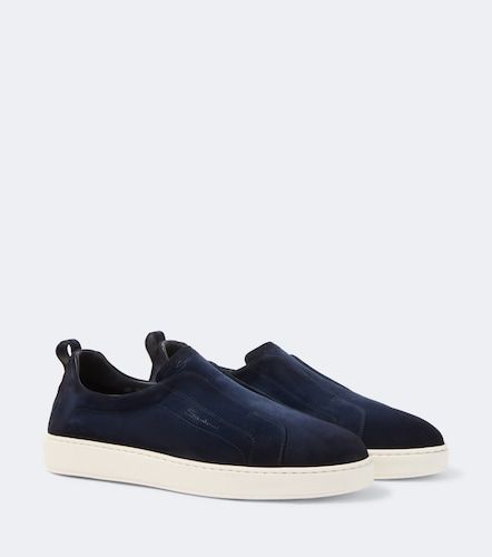 Santoni Slip-on in suede - Santoni - Modalova