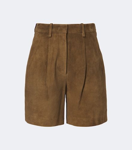 Joseph Suze pleated suede shorts - Joseph - Modalova