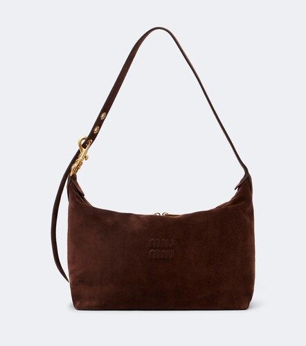 Spirit Medium suede shoulder bag - Miu Miu - Modalova