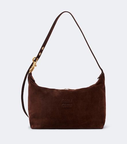 Spirit Medium suede shoulder bag - Miu Miu - Modalova