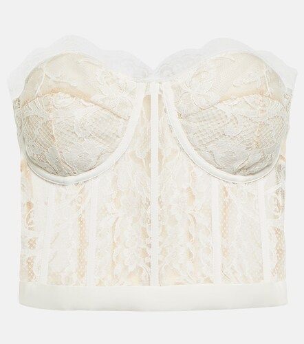McQueen Bustier in pizzo - McQueen - Modalova
