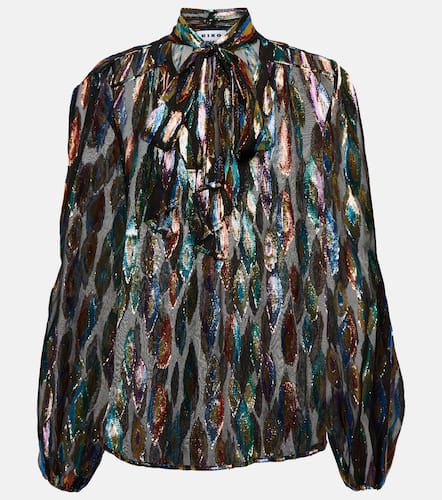 Rixo Moss jacquard chiffon blouse - Rixo - Modalova