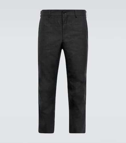 Comme des GarÃ§ons Deux Low-rise slim wool pants - Comme des Garcons Homme Deux - Modalova