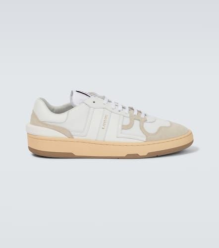 Clay leather low-top sneakers - Lanvin - Modalova