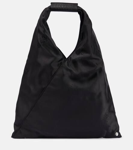 Japanese Small leather-trimmed tote - MM6 Maison Margiela - Modalova