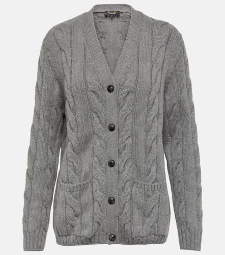 Napier cable-knit cashmere cardigan - Loro Piana - Modalova