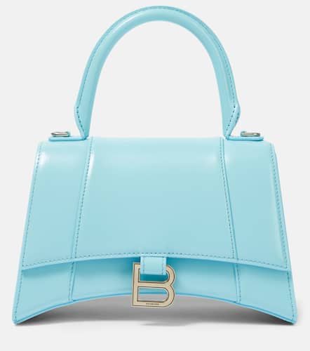 Hourglass Small leather tote bag - Balenciaga - Modalova