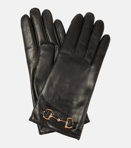 Gucci Handschuhe Horsebit aus Leder - Gucci - Modalova