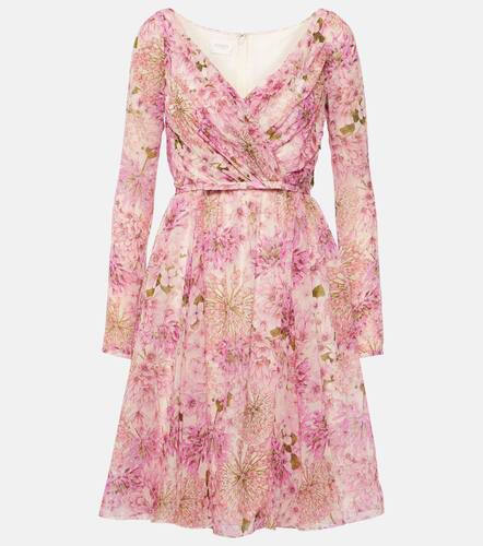 Printed silk georgette minidress - Giambattista Valli - Modalova