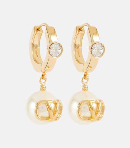VLogo Signature faux pearl earrings - Valentino - Modalova