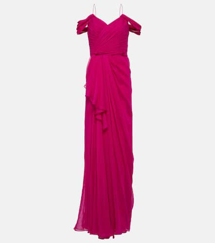 Costarellos Draped silk gown - Costarellos - Modalova