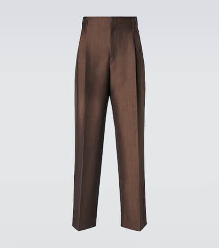 Saverio mohair and wool straight pants - The Row - Modalova