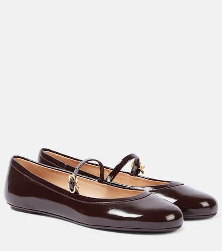 Carla patent leather ballet flats - Gianvito Rossi - Modalova