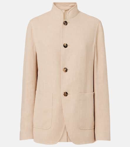 Spagna linen crÃªpe jacket - Loro Piana - Modalova