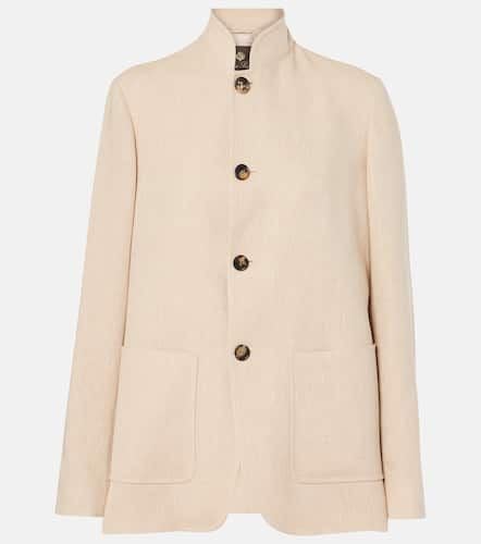 Spagna linen crÃªpe jacket - Loro Piana - Modalova