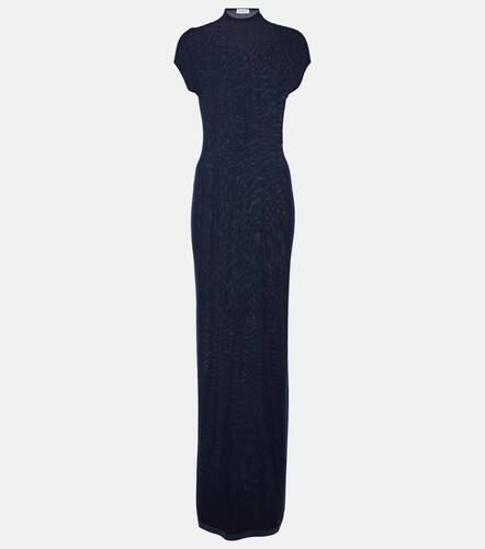 AlaÃ¯a Cashmere maxi dress - Alaia - Modalova