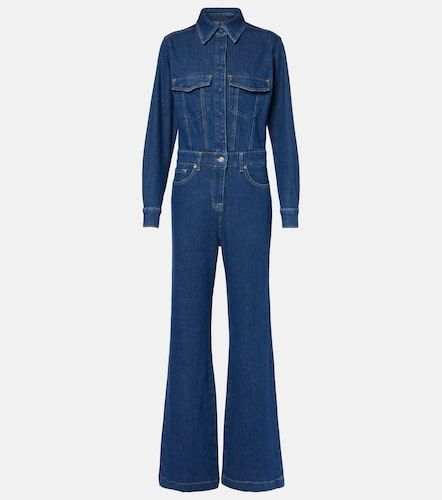 Jumpsuit di jeans flared - 7 For All Mankind - Modalova
