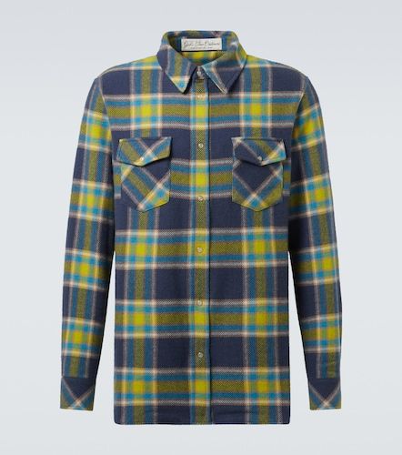 Camicia Explorer in cashmere a quadri con quarzo - God's True Cashmere - Modalova