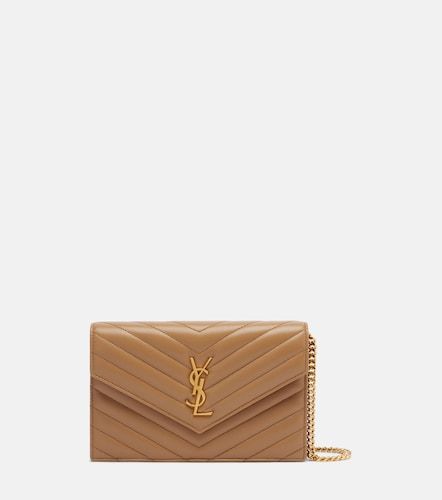 Cassandre Envelope matelasse leather wallet on chain - Saint Laurent - Modalova