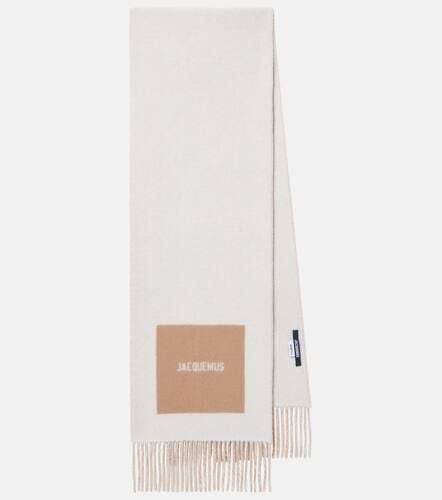 Rond CarrÃ© fringed virgin wool scarf - Jacquemus - Modalova