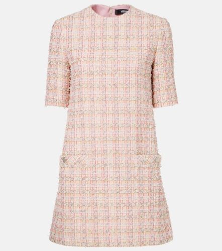 Versace Vestido corto de tweed - Versace - Modalova