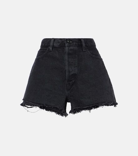 Frame Frayed denim shorts - Frame - Modalova