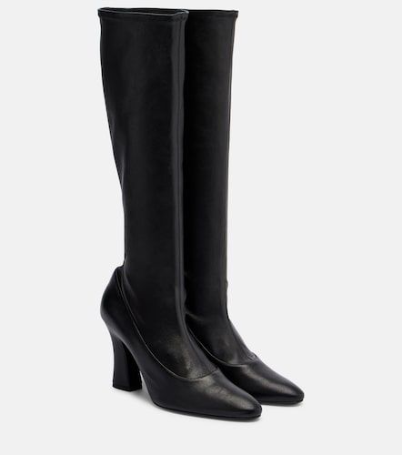 Leather knee-high boots - Magda Butrym - Modalova
