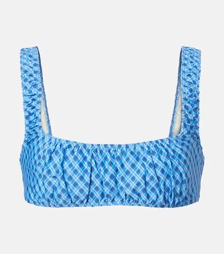 Montce Zoe plaid bikini top - Montce - Modalova