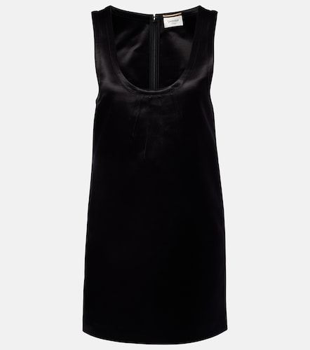 Saint Laurent Satin minidress - Saint Laurent - Modalova
