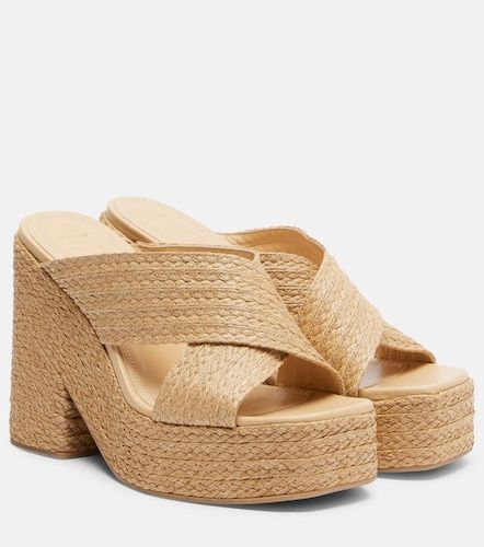 Garda raffia sandals - Souliers Martinez - Modalova