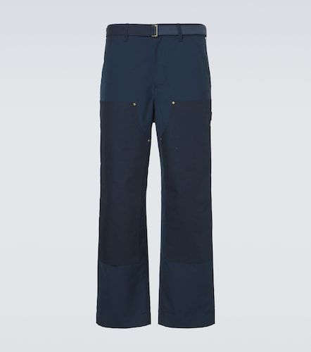 Sacai Belted wide-leg pants - Sacai - Modalova