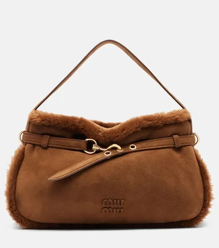 Miu Miu Aventure suede shoulder bag - Miu Miu - Modalova