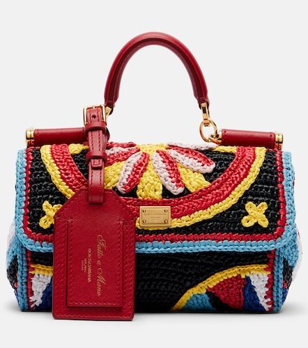 My Sicily Mini crochet top-handle bag - Dolce&Gabbana - Modalova